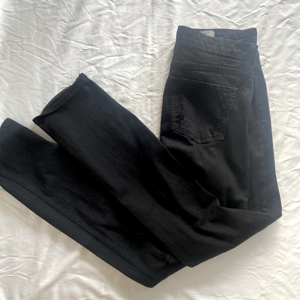 Michelle by Comune “Revival” black ripped jeans